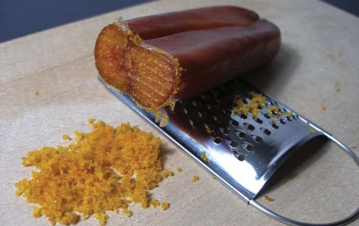 La bottarga en Corse